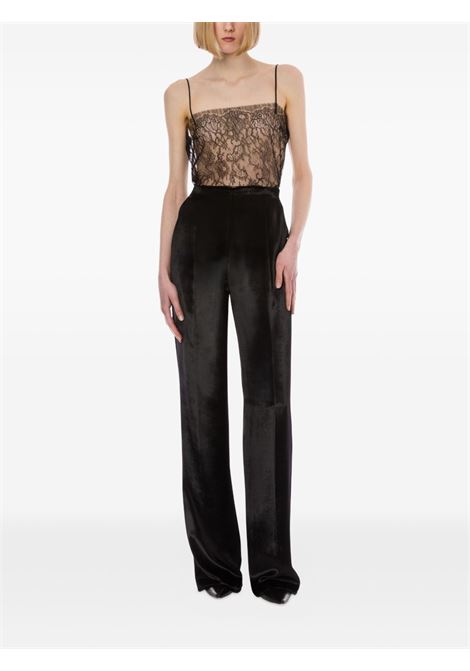 Top in pizzo in nero Alberta ferretti - donna ALBERTA FERRETTI | 081066200555